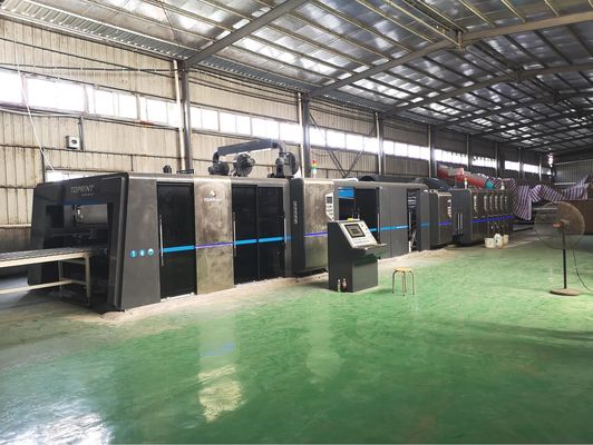 CE Servo Control High Speed Corrugated Folder Gluer Carton Box Making Machine
